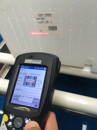 Scan code barre, traçabilité Technologie de traçabilité, scan de codes barres